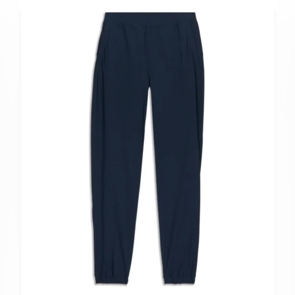 lulu lemon athletica Adapted State High Rise Cropped Jogger in True Navy